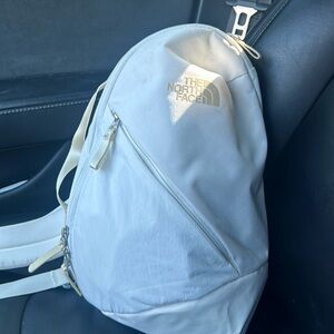 The North Face small one strap backpack. NWT